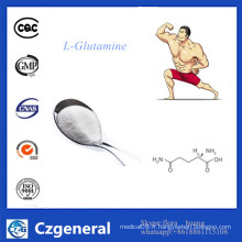 Poudre de L-Glutamine de supplément de nutrition de catégorie comestible d&#39;approvisionnement d&#39;usine